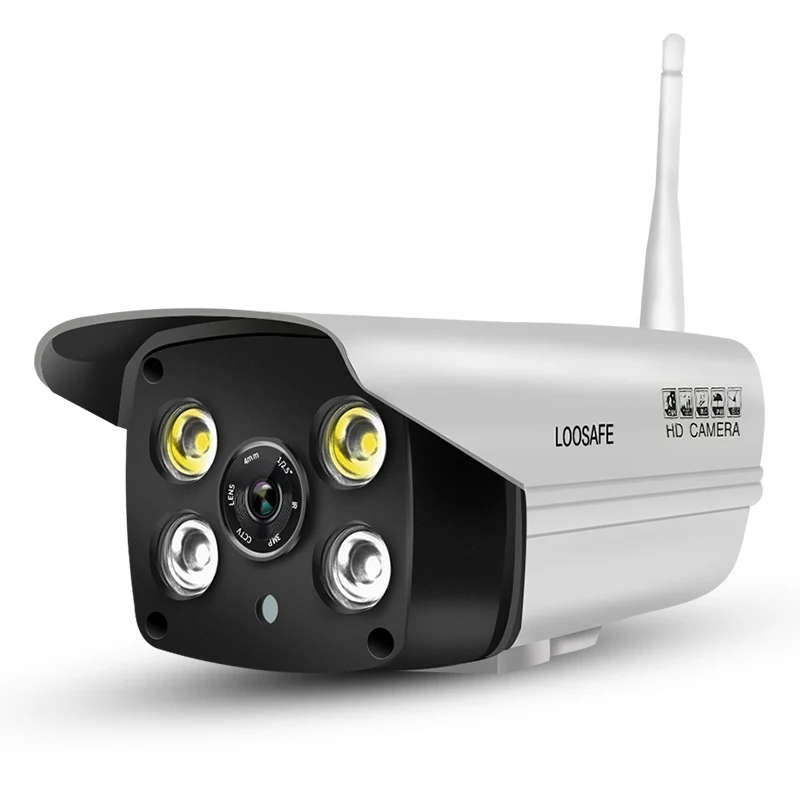 LOOSAFE 960 P полный цвет открытый ночное видение беспроводной Wi Fi hd ip безопасности cmos p2p сети камера