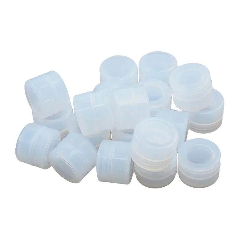 
Non-Stick Food Grade Silicone Wax Containers Multi Use Storage Jars, silicone oil containers 