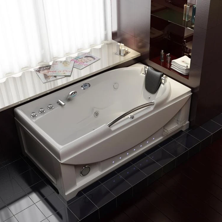 CE сертифицированная кукурузная горячая ванна, двухсторонняя юбка RT1601, портативные массажные горячие ванны со стеклянным окном, акриловая гидромассажная Ванна