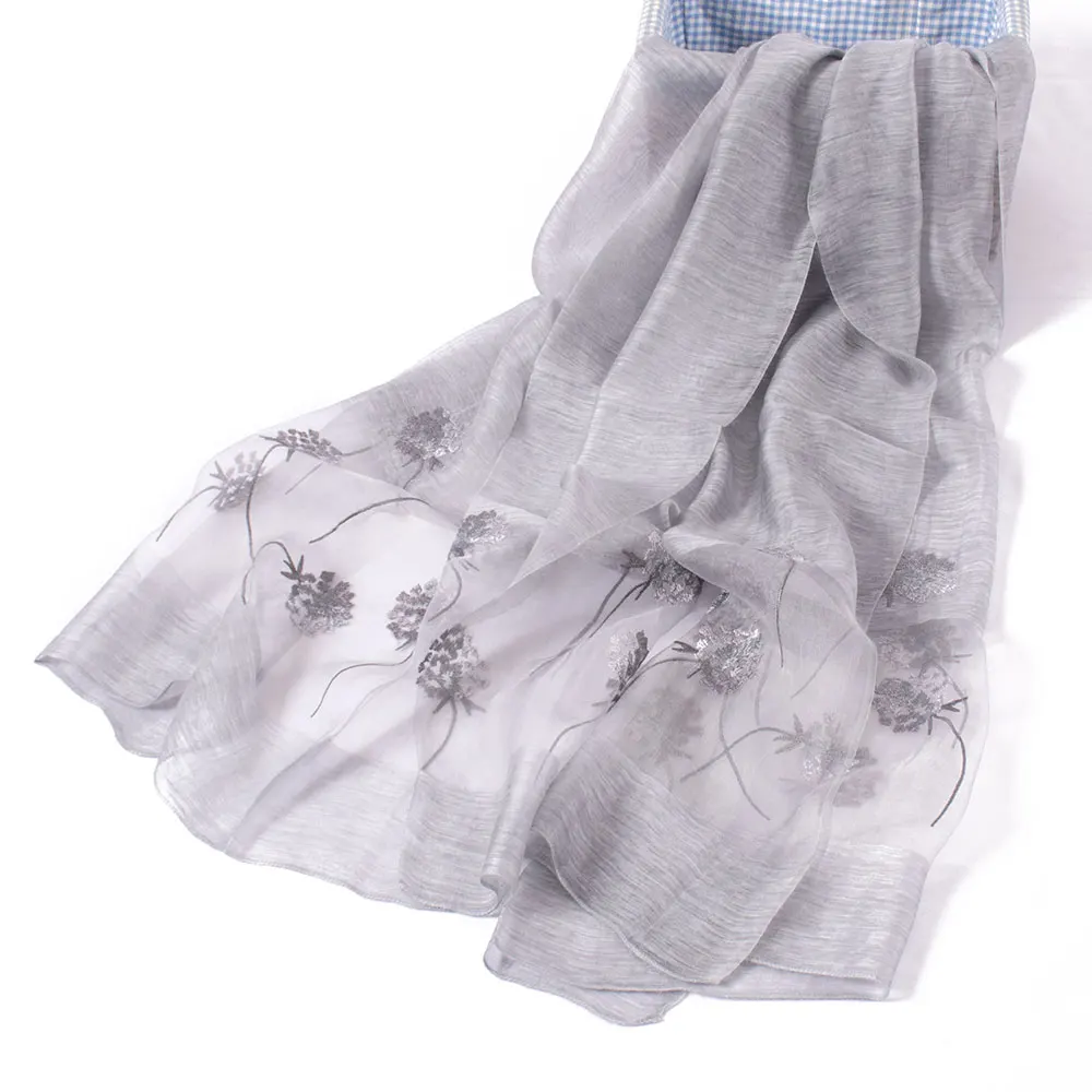 Rulan 2021 silk blend design silk satin scarf