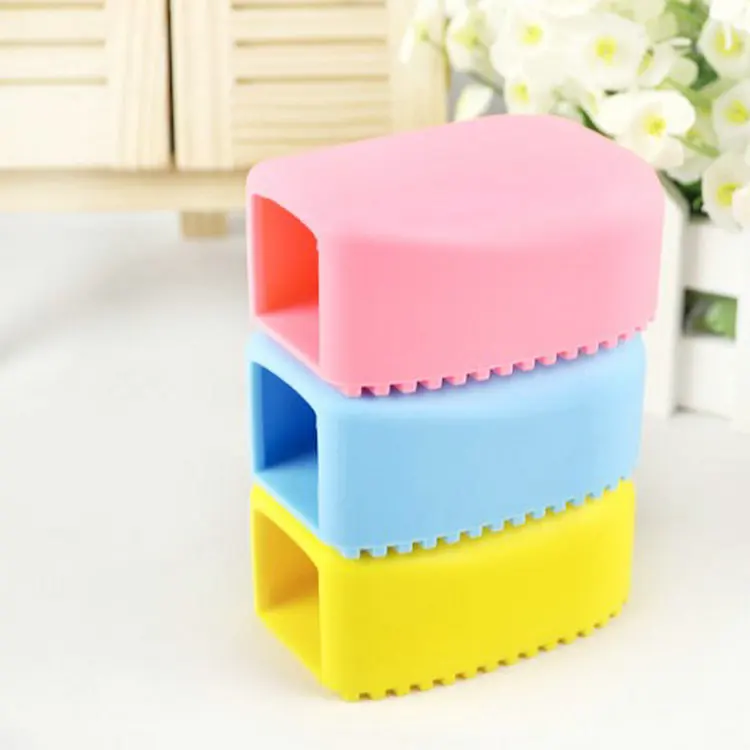 
Hand-held Candy Color Silicone Housework Cleaning Mini Cleaning Brush Laundry Washboard 