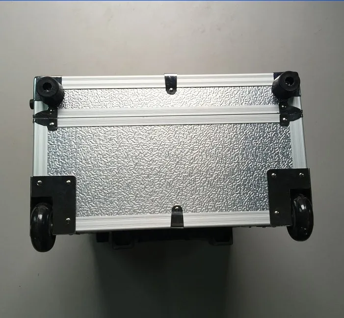 Aluminium Pilot Trolley Case Suitcase Tool Case With Wheels