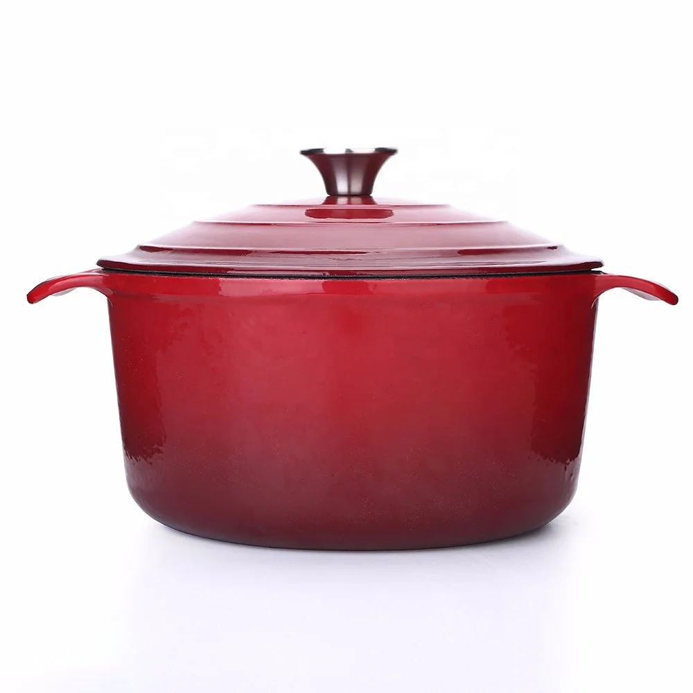 Kitchen cookware covered porcelain cast iron enamel 20cm casserole