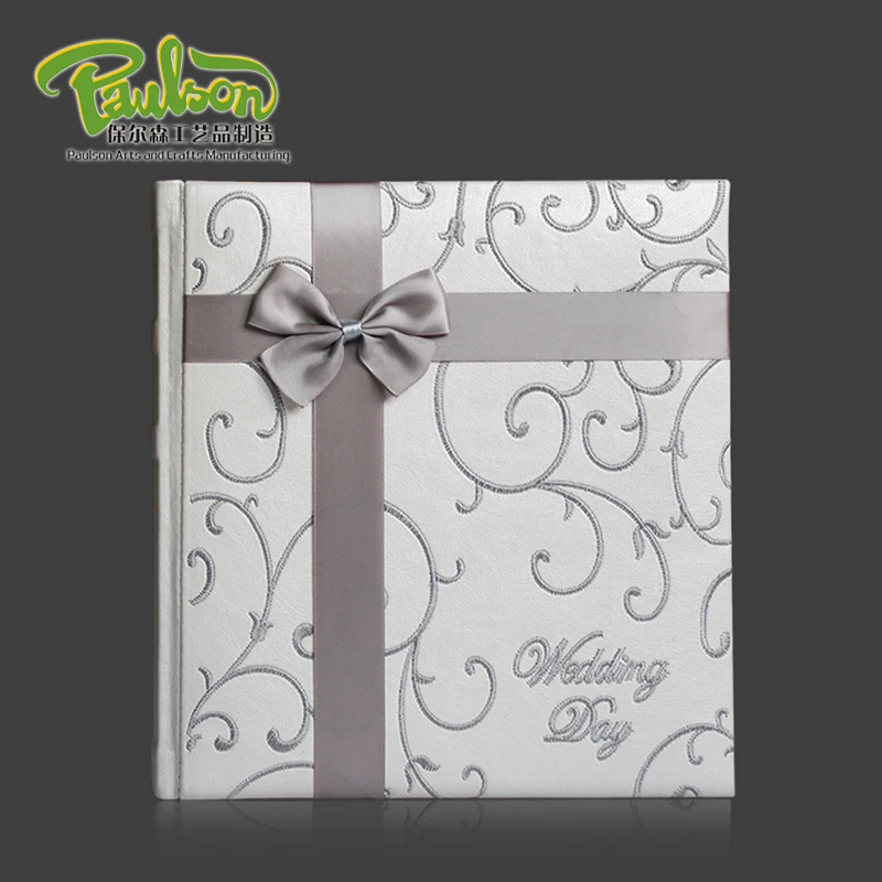 
leather wedding album 