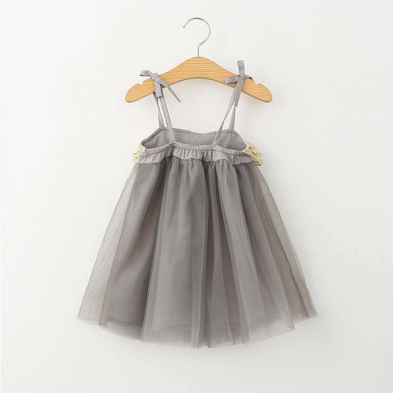 Trendy Girls Pink Veil Princess Party Dress Ruffle Frock Dress Boutique Clothing For Kids