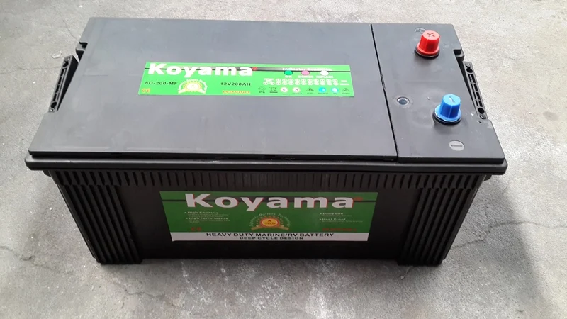 Батареи 12 В для тяжелых дизельных грузовиков 8D-12V200Ah