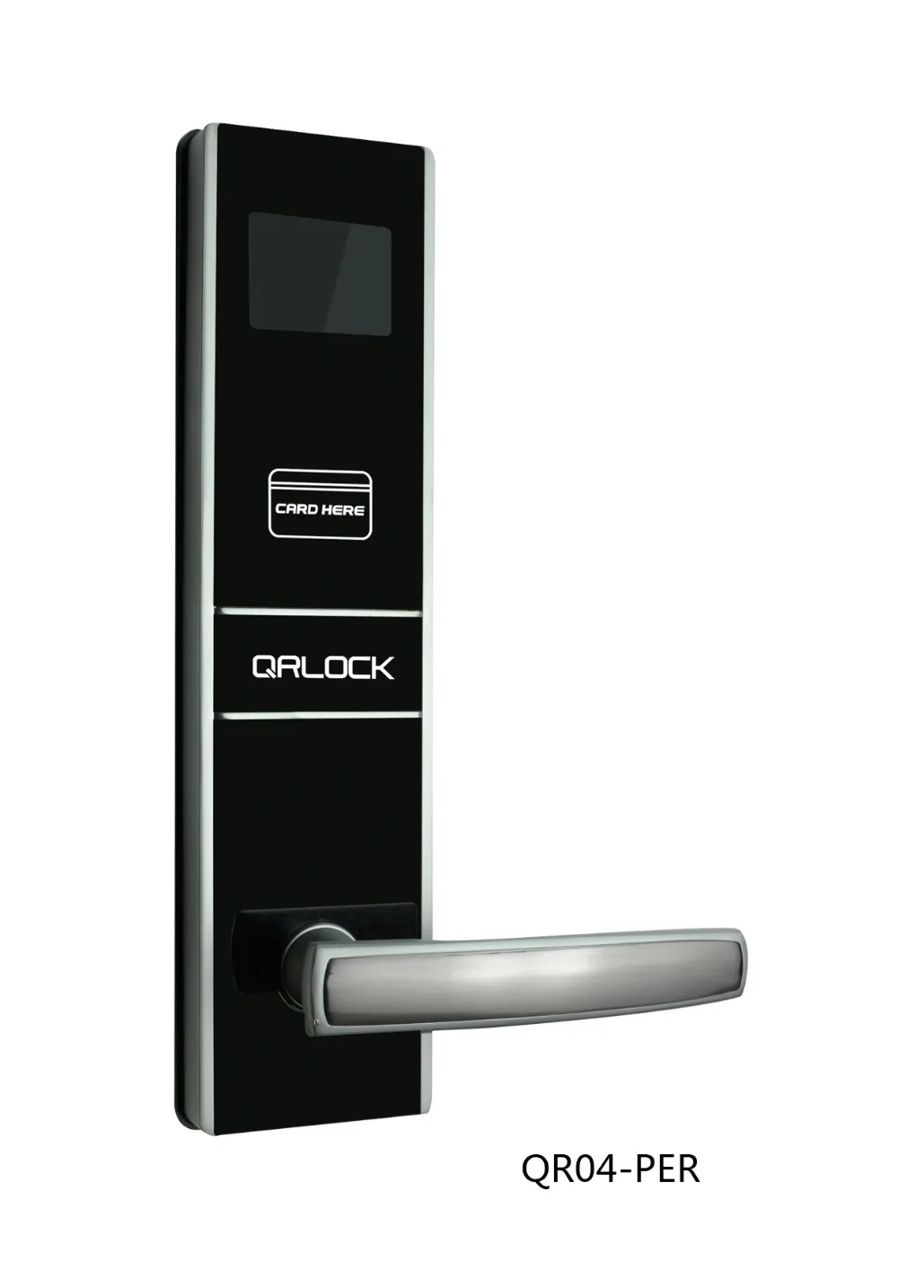 Smart Hotel Keyless Digital qr code RFID Smart Card price door lock for wooden doors