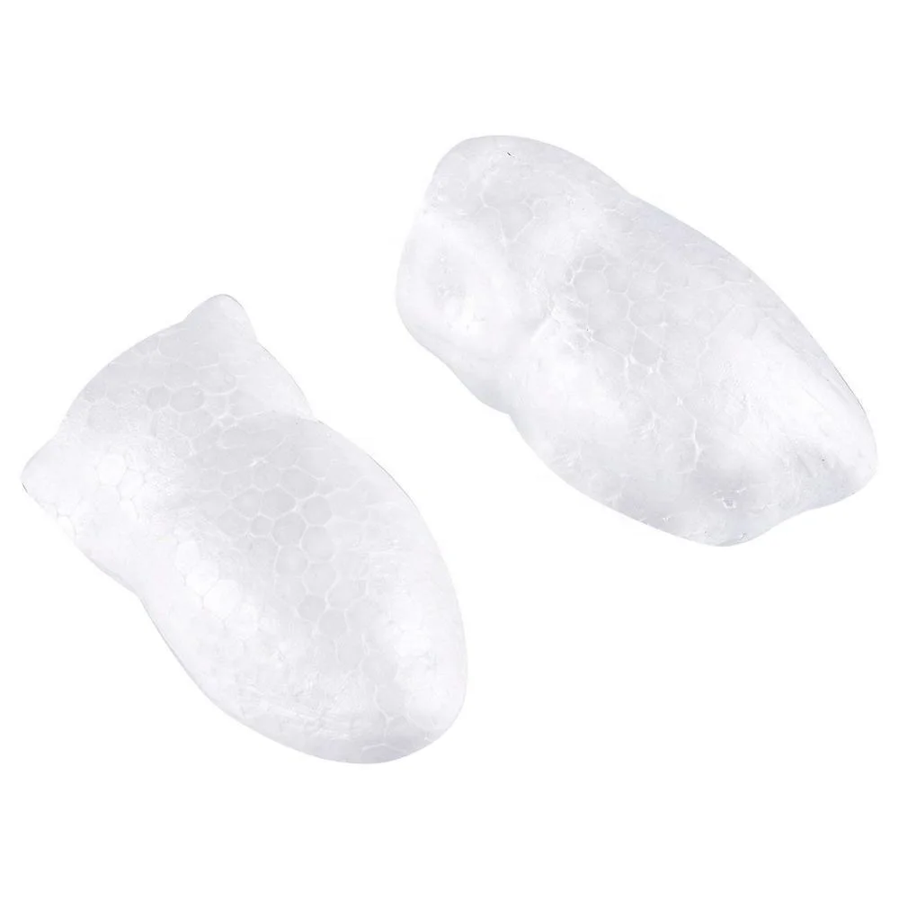 Factory Direct Selling Craft Foam  Owl Shaped Styrofoam  For DIY Crafts Project, Kids Art Class, White Polystyrene Foam