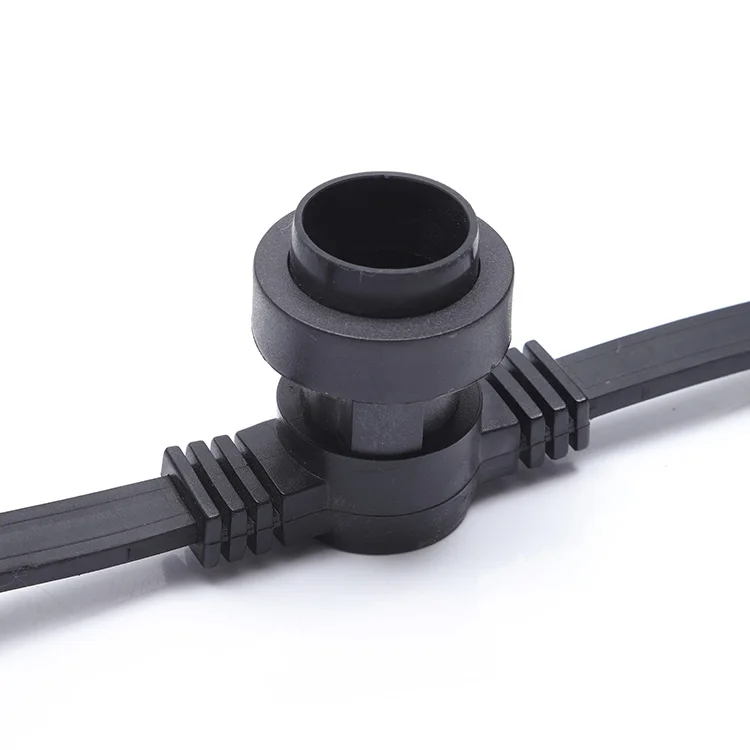 Waterproof Festoon Lighting 100m Garland B22 E27 Belt Lights 220v Outdoor Lighting String IP65