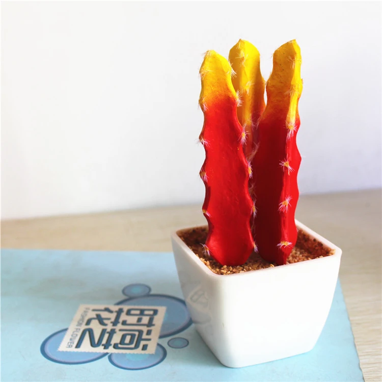  Искусственные кактусы суккуленты в горшке с пластиковым материалом белая основа для украшения стола украшение дома