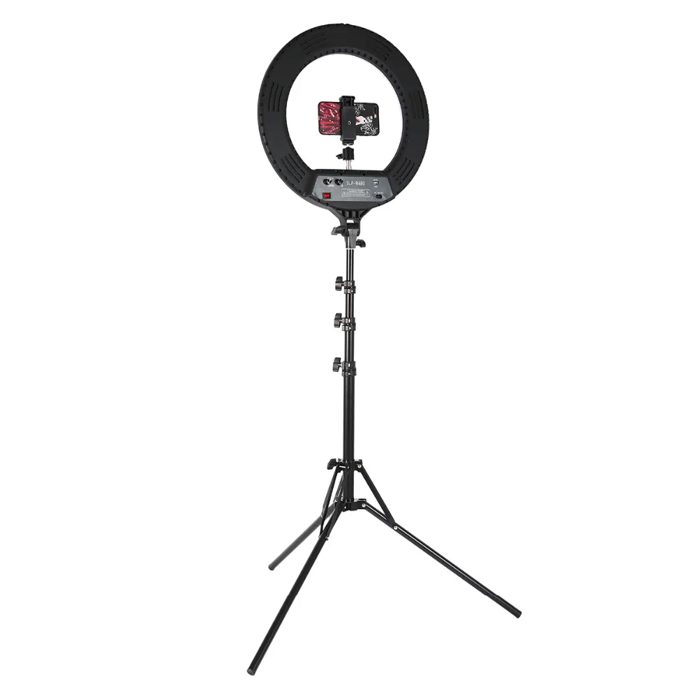 18 Inch Led Makeup Ring Light Kit Dimmable Video Photography Fill Light With Light Stand
