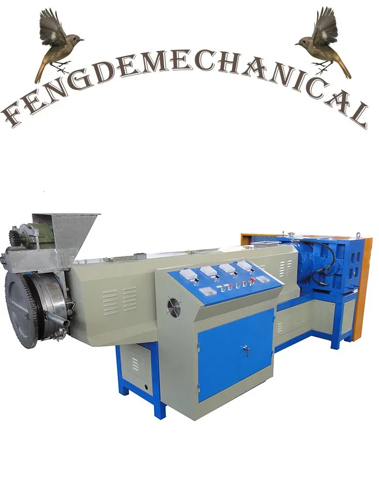 PP PE PVC plastic sheet extruder  stable quality automatic single and double screw granulator