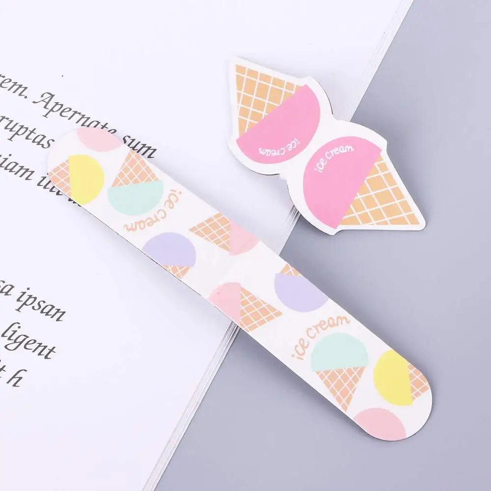 High quality the summer theme print magnet bookmarks