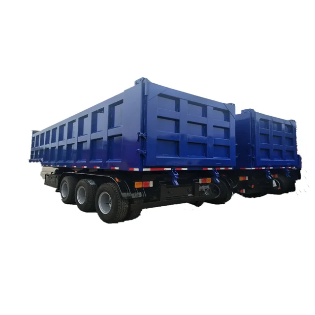 Jining Lianghong Brand Trailer 3 Axles dump semi-trailer dump trucks popular abroad for sale