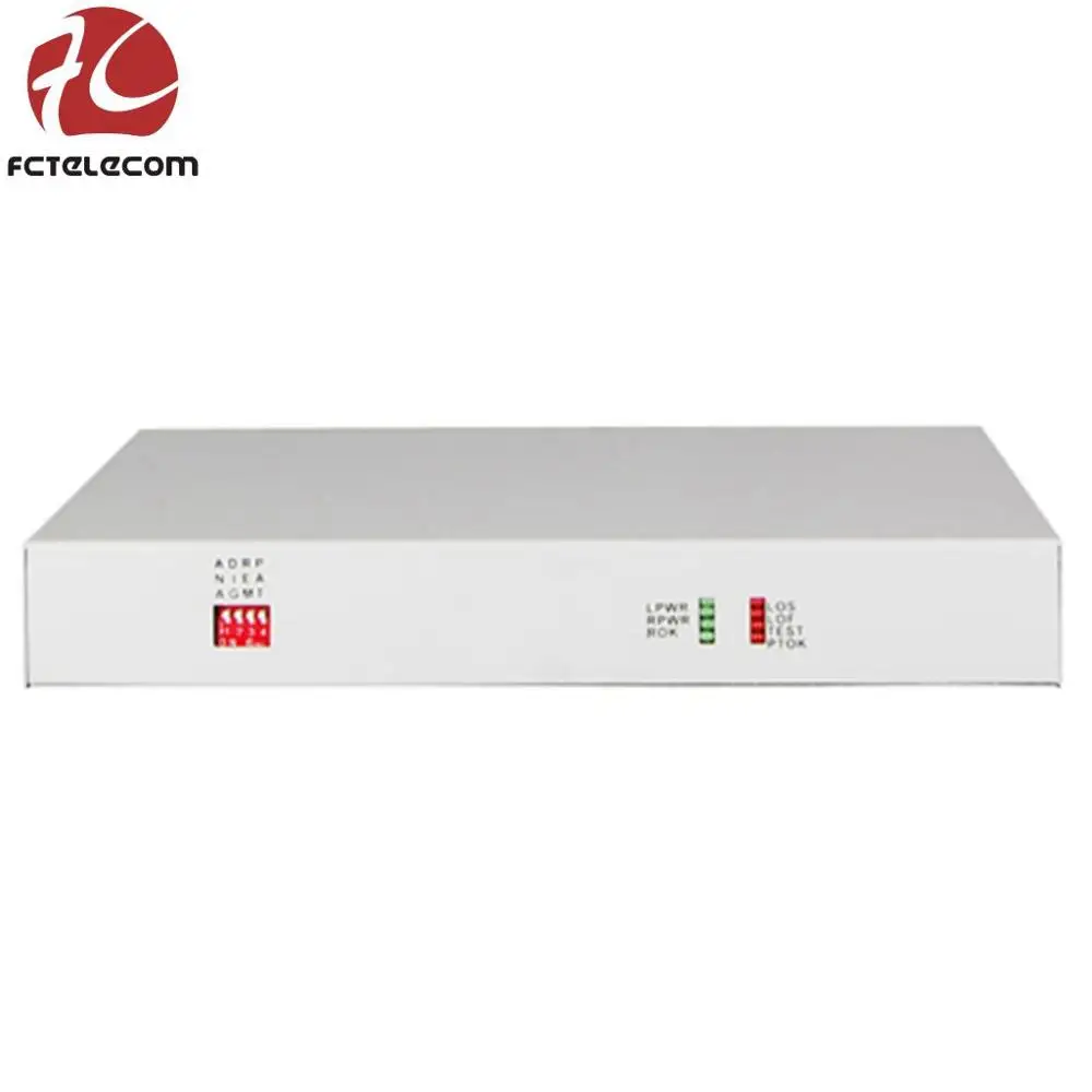 PCM 4 порта телефон fxs/fxo над E1 конвертер с SNMP rs232