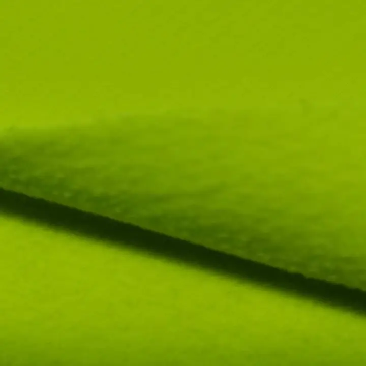 Polyester Double Grid Polar Fleece Fabric for Jacket Outdoor