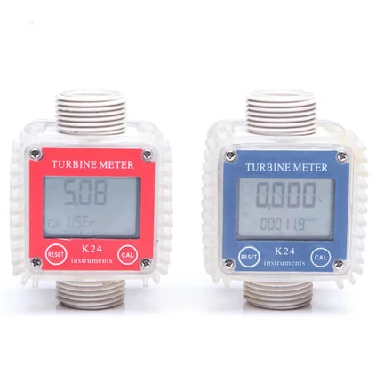 
Riteda K24 Water Flow Meter Digital Flow Meter, Digital Turbine Flow Meter 