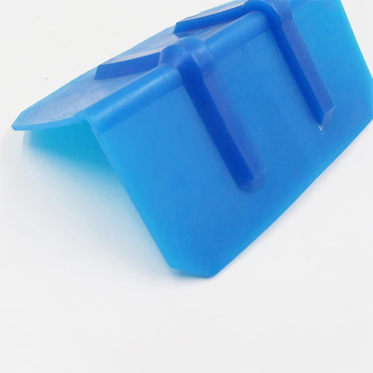 
bule pe carton plastic edge protector plastic packing corners for Ratchet Strap 