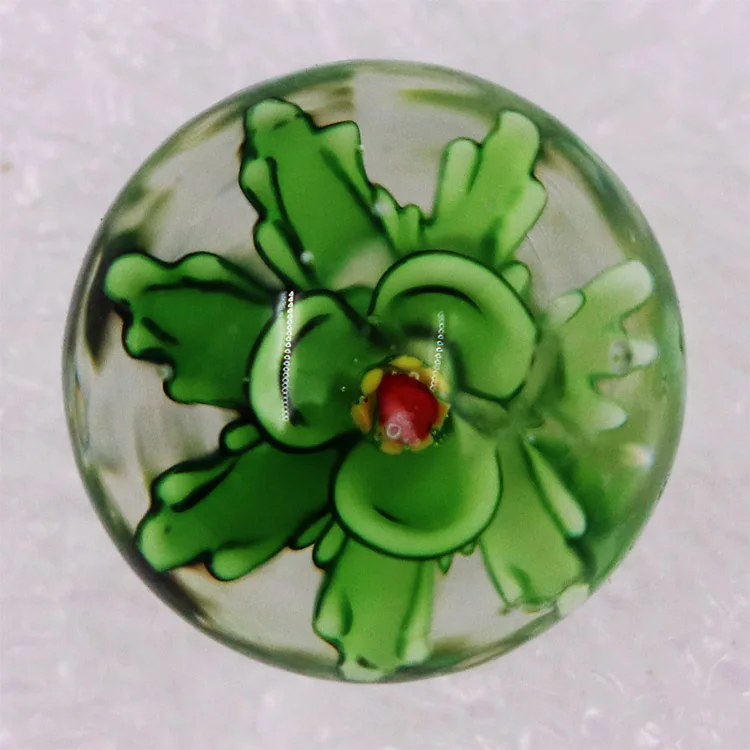 16mm Mix Round Murano 3D Flower Custom Toy Glass Marble