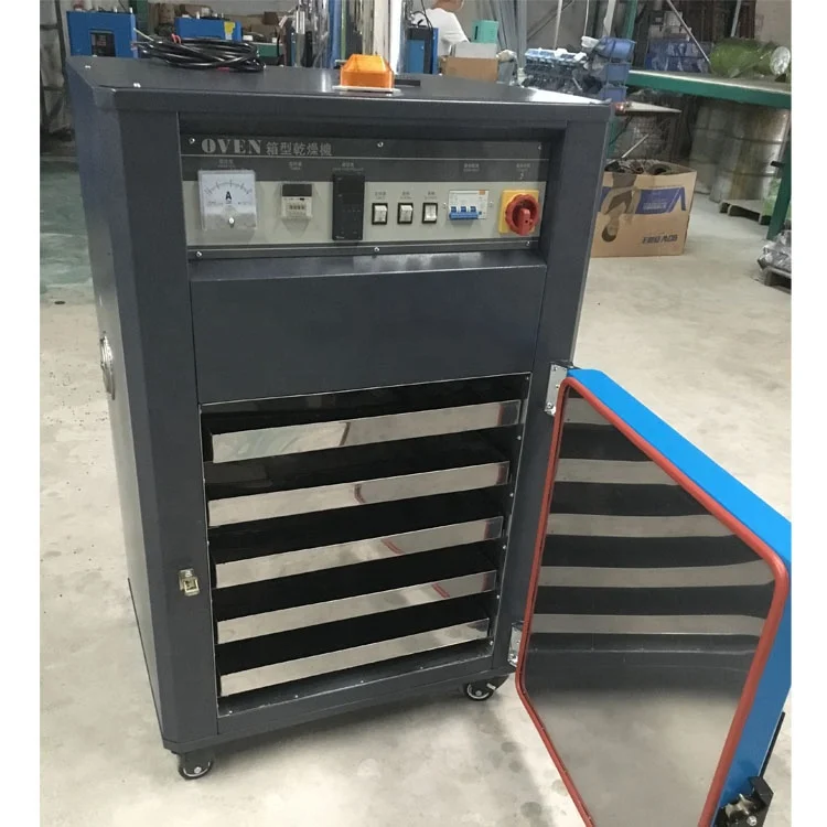 
Stainless steel tray dryer for plastic material 