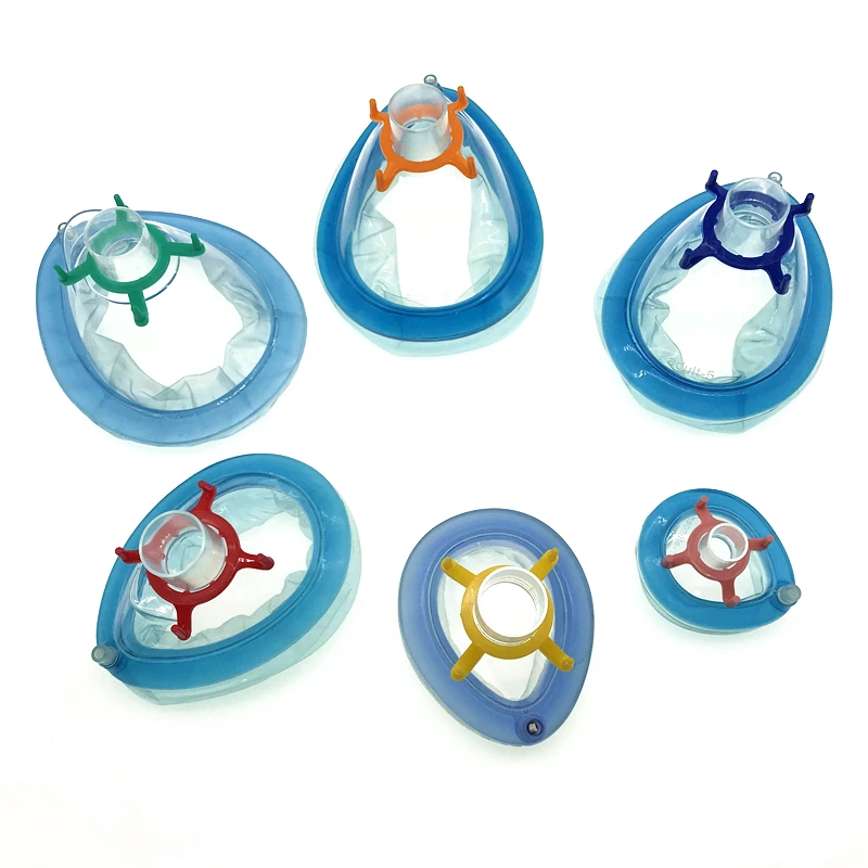 Лидер продаж 0 # -- 6 силиконовая маска для лица анестезии