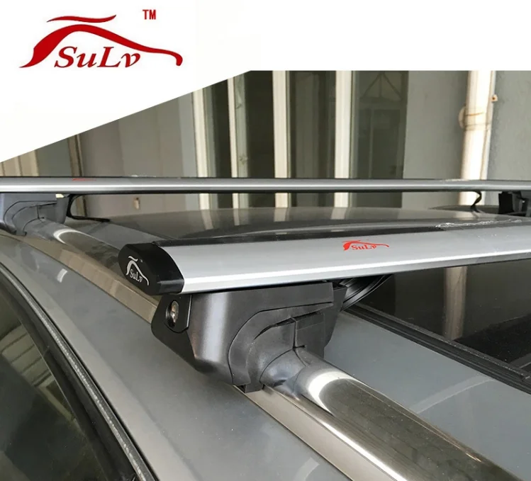 
Aluminum Car Roof Rack Cross Bar Luggage Cargo Carrier Removable with Locking System 