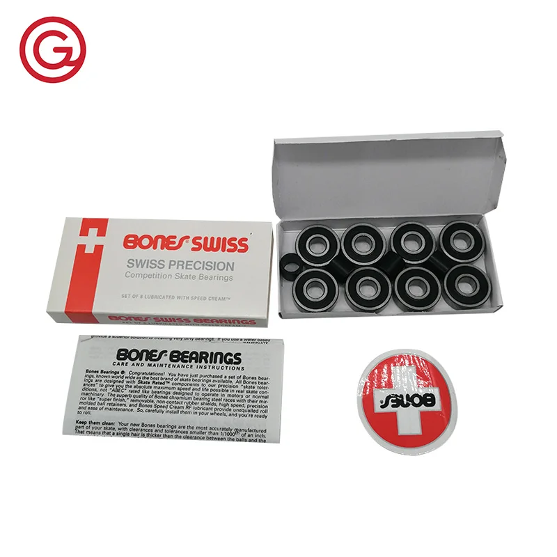 
High Speed Deep Groove Ball skateboard bearings 