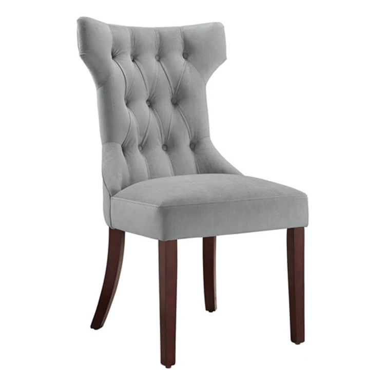 Modern comfortable wood upholstered chair dining chair brosa furniture