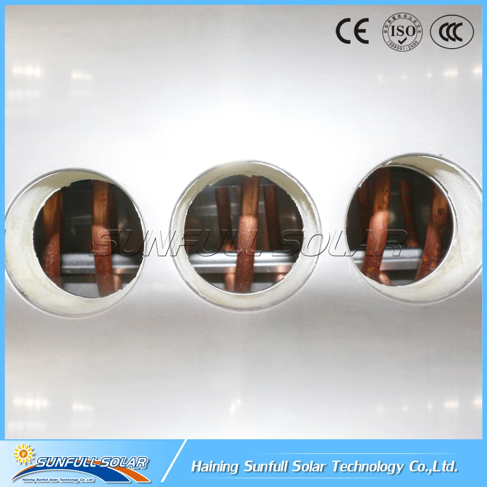 200L Copper coil pre-heating pressurized solar water heater by SUNFULL SOLAR