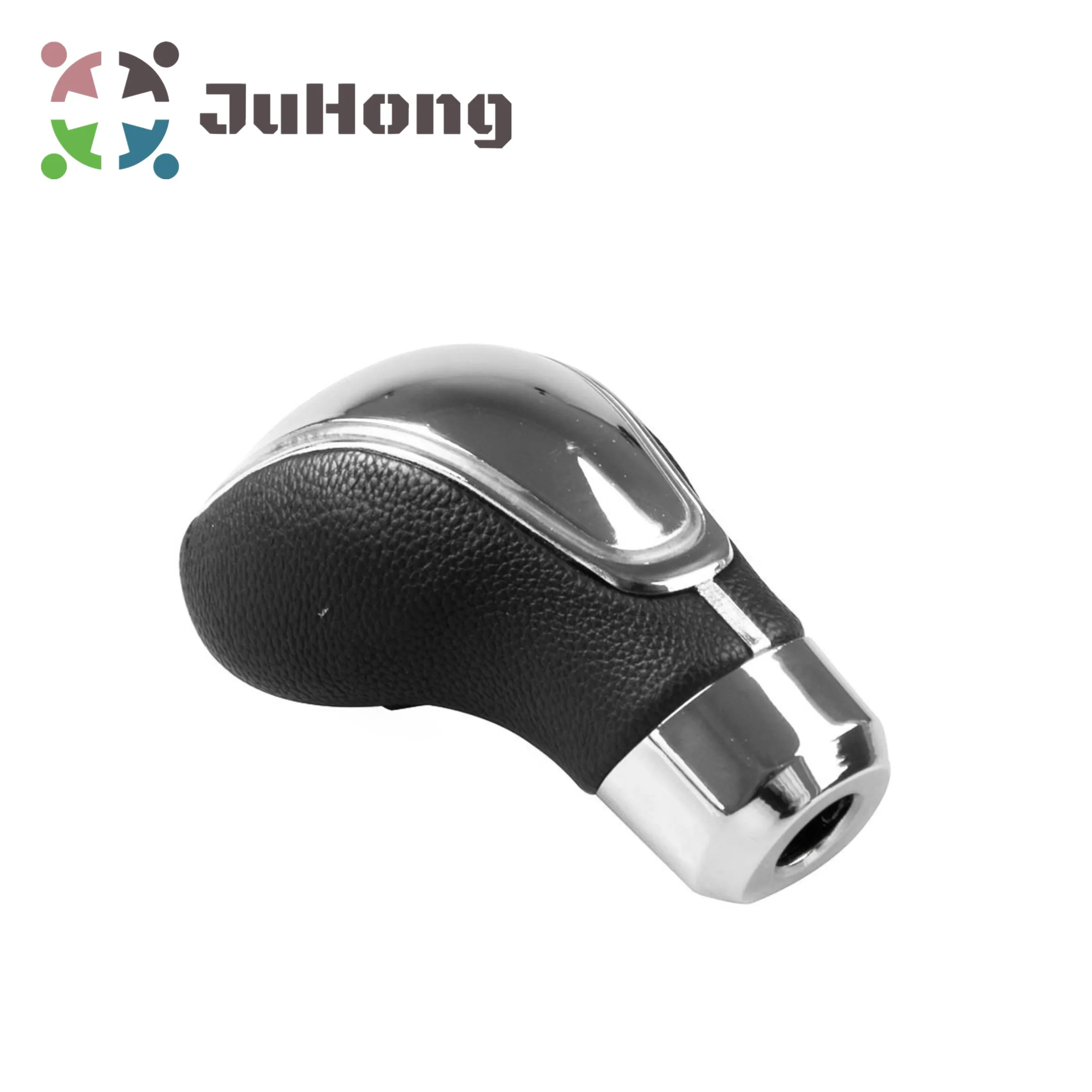 
Universal Decorative Car Accessories PU Leather Gear Bar Personality Refit LED Light Gearboxer Head Manual Shift Knob 