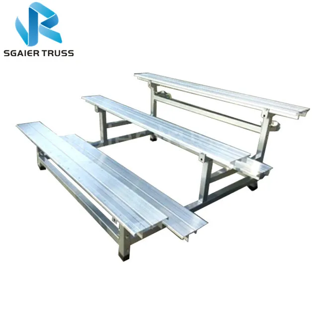 Factory price bleacher with plastic seat bleachers bleacher chair