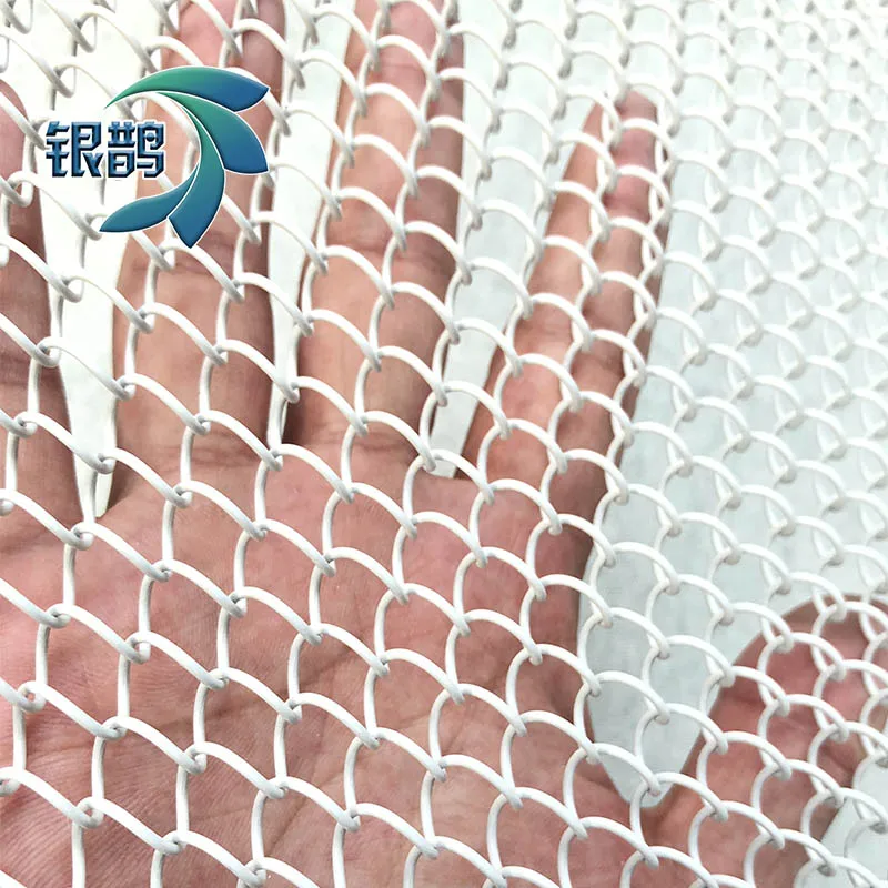 Spiral metal coil cloth used for living room decoration