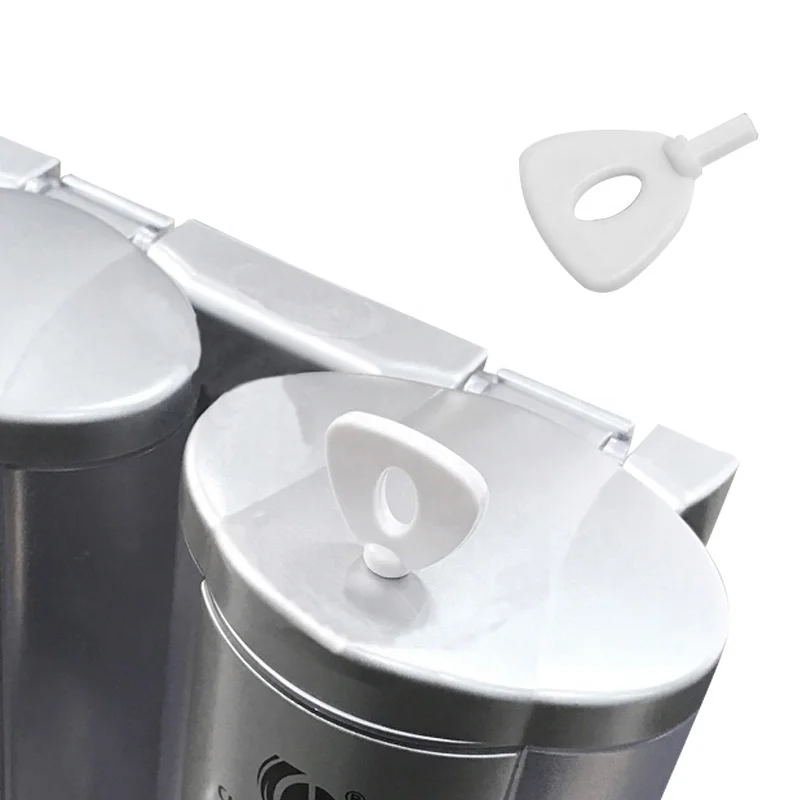 Triple Wall Mounted Shower Gel / Shampoo / Conditioner Lotion Dispenser CD-3016A