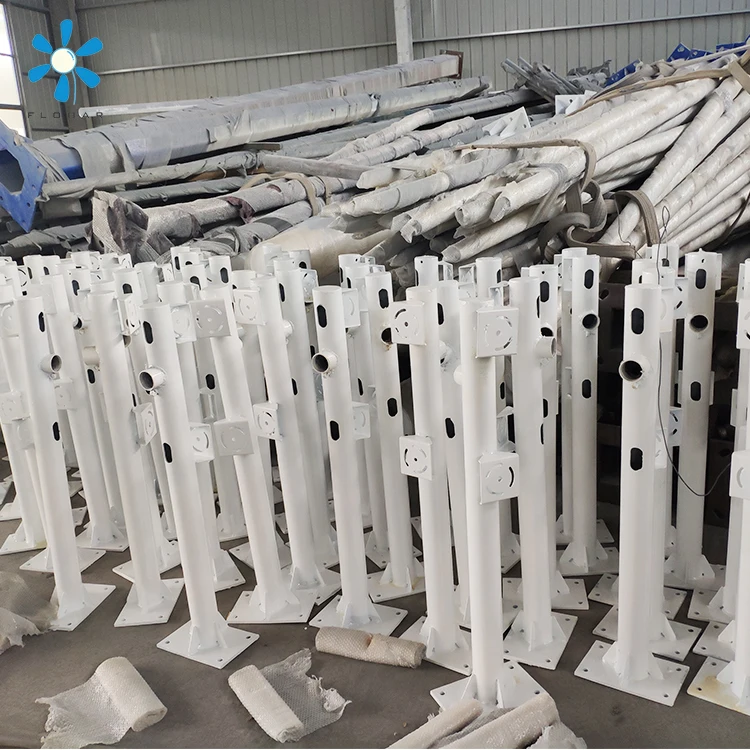 Hot-dip-galvanized Steel Pole Manufacturer outdoor lamp post Factory street light poles