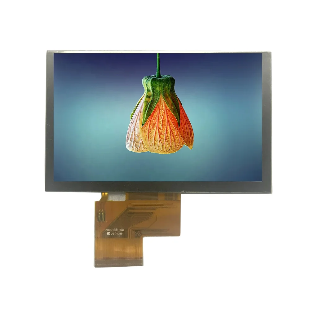 
Hot Sales 5inch 800x480 industry lcd module display panel 