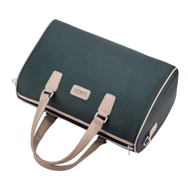 2019 Fashion Custom Men Leather Travel Holdall Duffle Bag