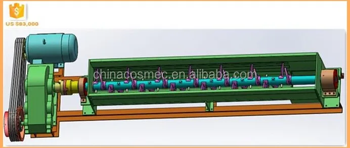 Competitive price clay mixing machine with automatic clay brick/fired adobe  production line