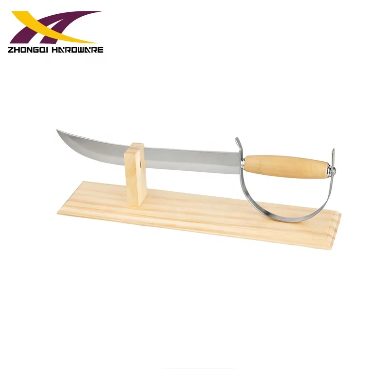 
Professional wooden stand champagne saber swords wine gift set 