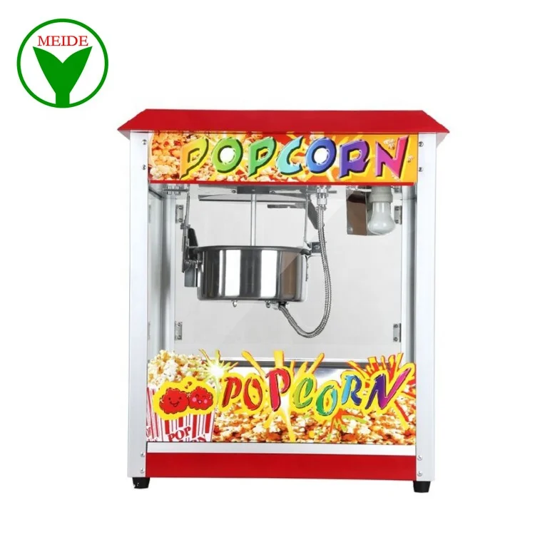 
Small capacity batch type maize popping corn making machine 