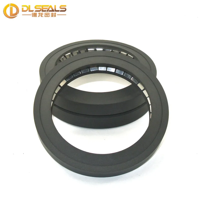 DLSEALS hot sales PTFE material v seal For Pan Plug Seal spring energized seal