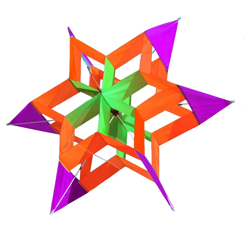 Горячая продажа 3D цветок лотоса кайт для детей