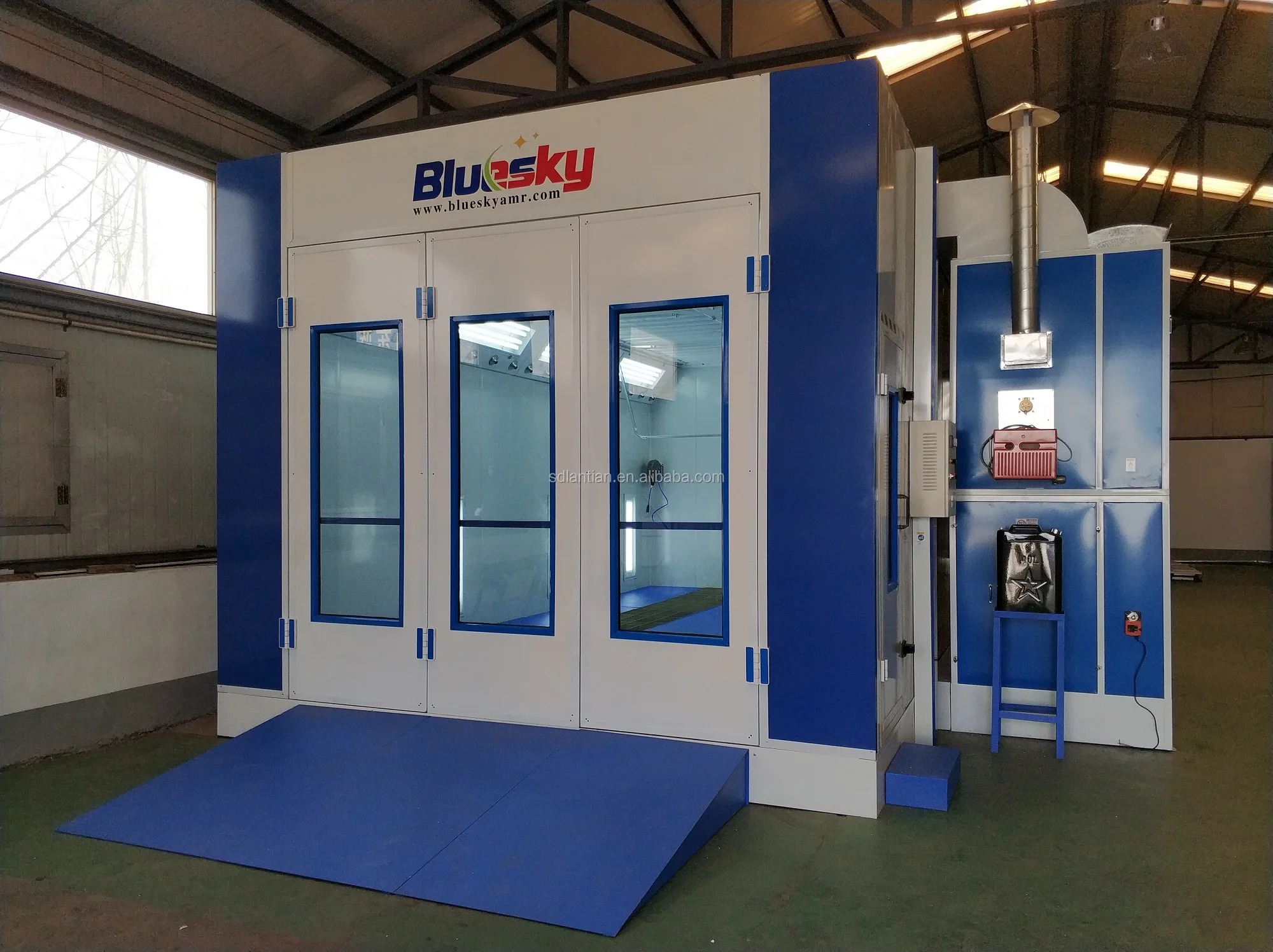 CE approved saico spray booth/paint baking oven/painting house