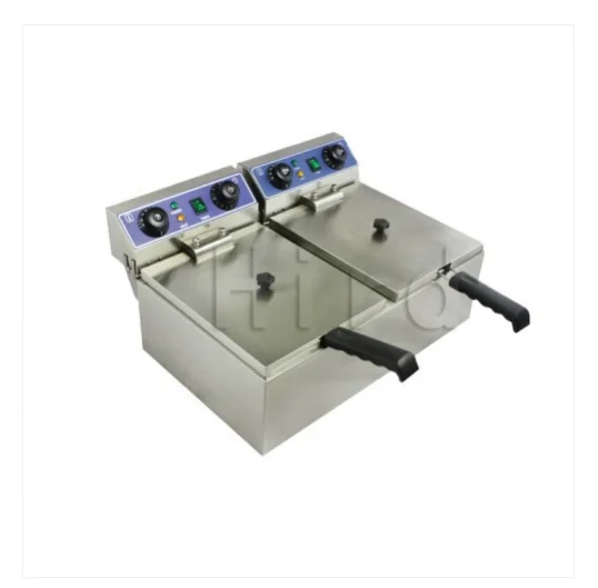 
Table Counter Top Automatic Commercial Stainless Steel Electric Deep Fryer for Sale 