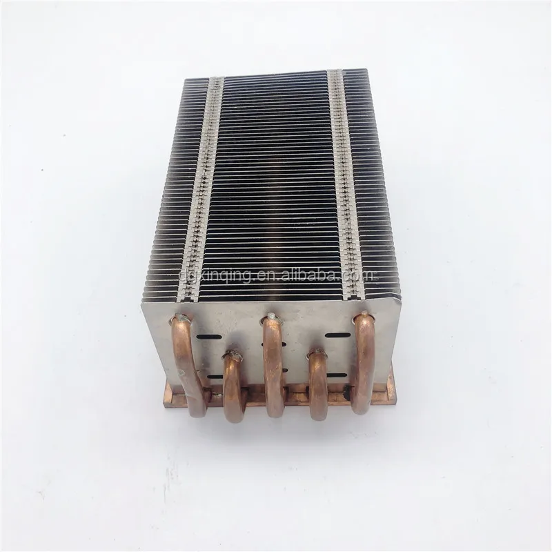 600 w aluminium cooling system with copper and aluminum