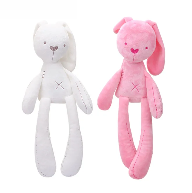 
2019 Cute Rabbit Doll Baby Soft Plush Toys For Children Bunny Sleeping Mate Stuffed &Plush Animal Baby Toys For Infants 