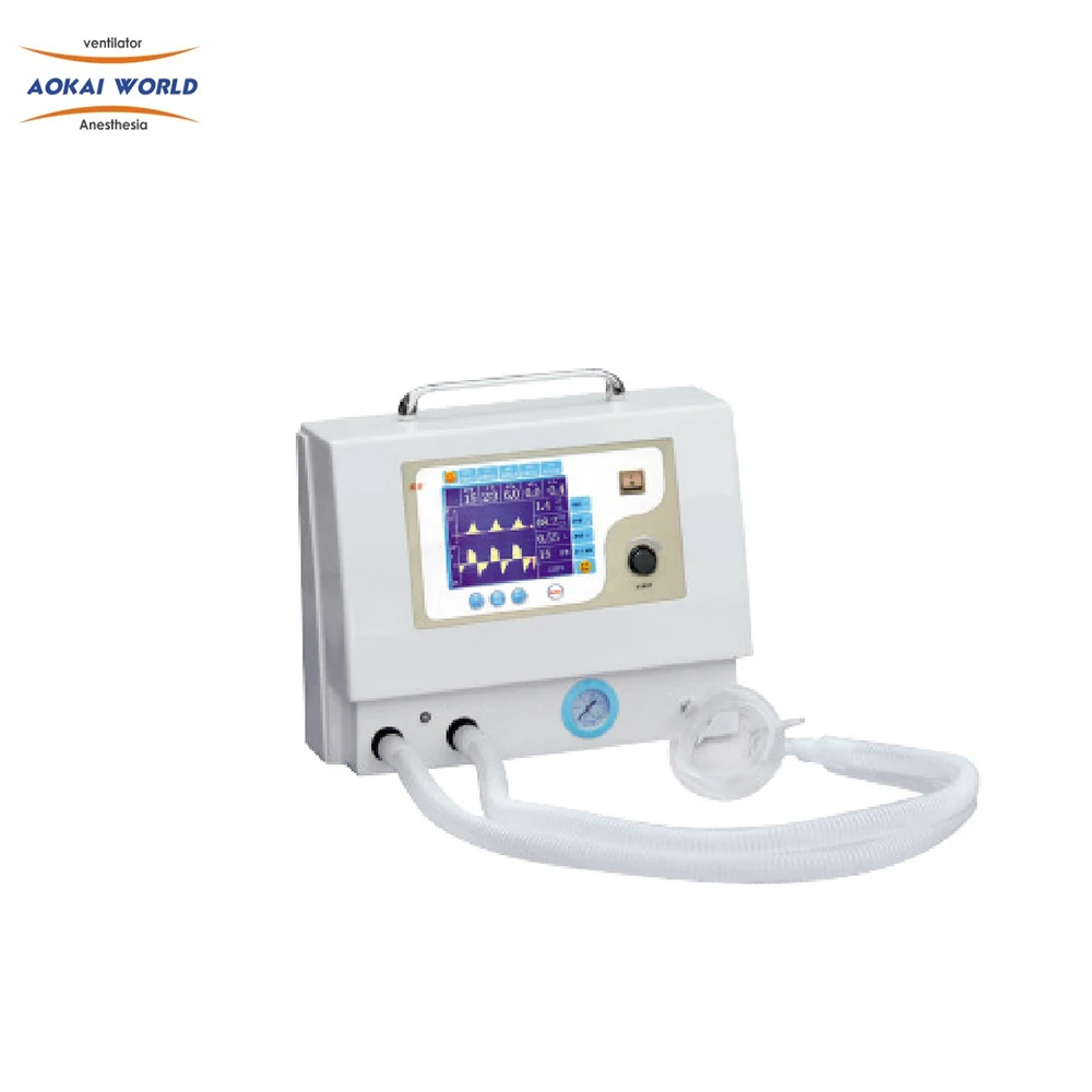 Medical ICU Operating Room Breathing Apparatus Portable  Anesthesia Ventilator