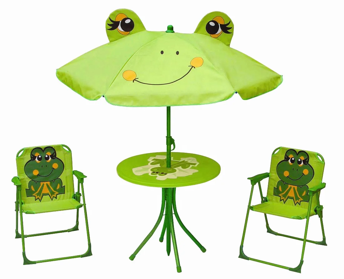 
Cheap kids folding beach chair and table with umbrella 