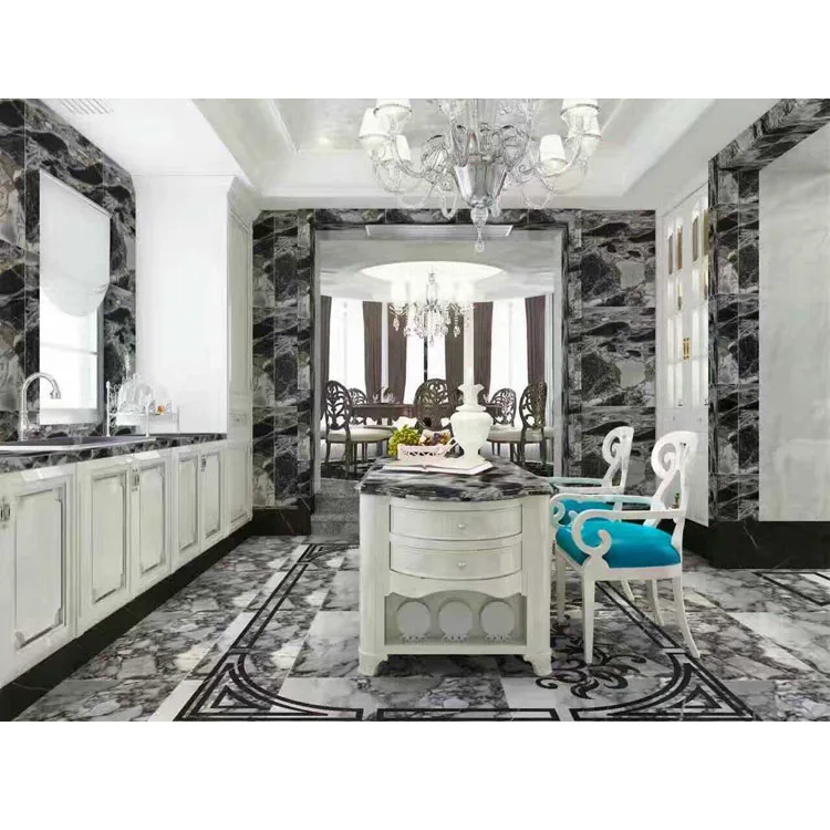 Chinese Galaxy Blue Exotic Marble Slab For Tiles And Countertops With Good Price