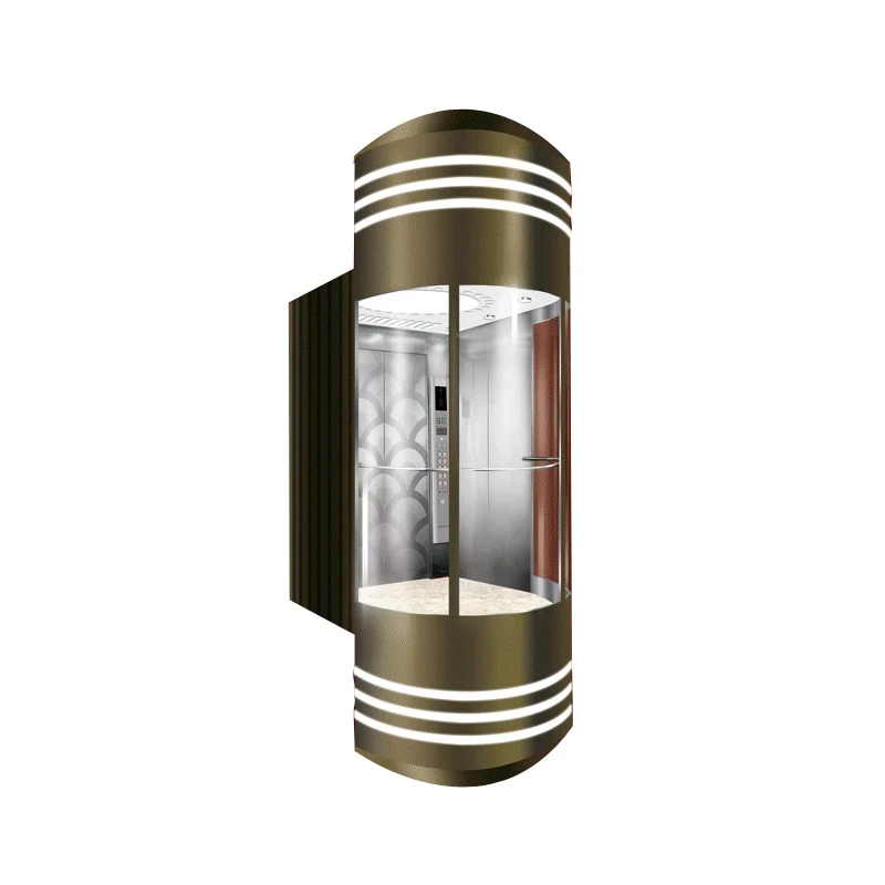 Круговой панорамный экскурсионный Лифт наблюдения Лифт производитель