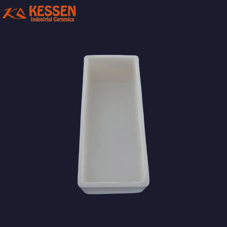 Высокочистый глиноземный керамический тигель для плавки металла